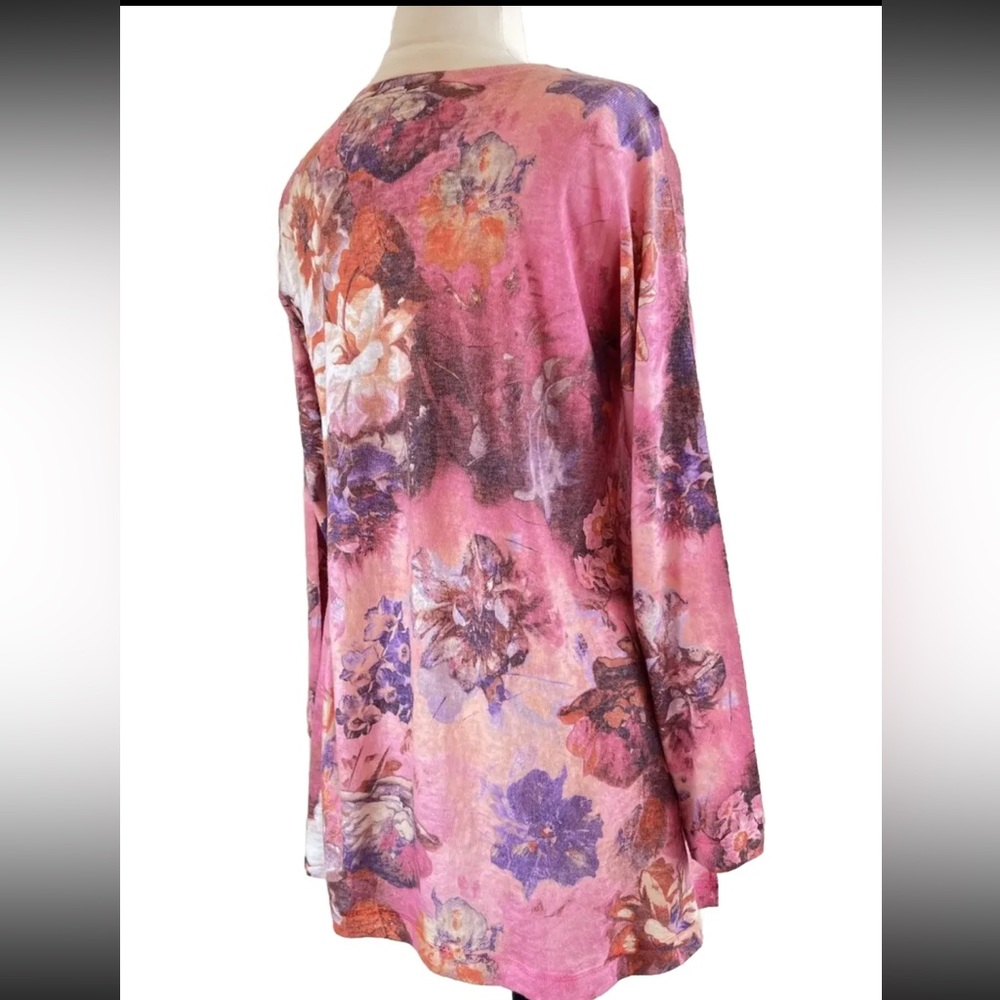 Soft Surroundings Colorful Tunic, Xl, Euc - image 5